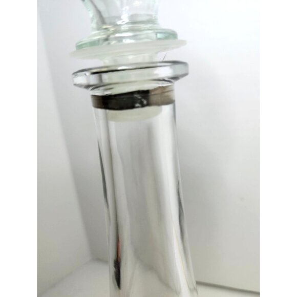 DECANTER WITH SILVER DECORATION - Picture 5 of 6